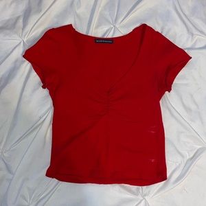 Brandy Melville Red Gina Top